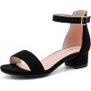 Single Suede Black