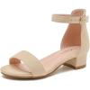 Single Suede Nude