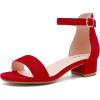 Single Suede Red